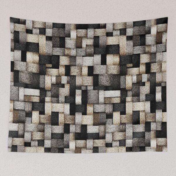 Item preview, Monochrome Marble and Leather Weave Texture designed and sold by Piotrek0001.