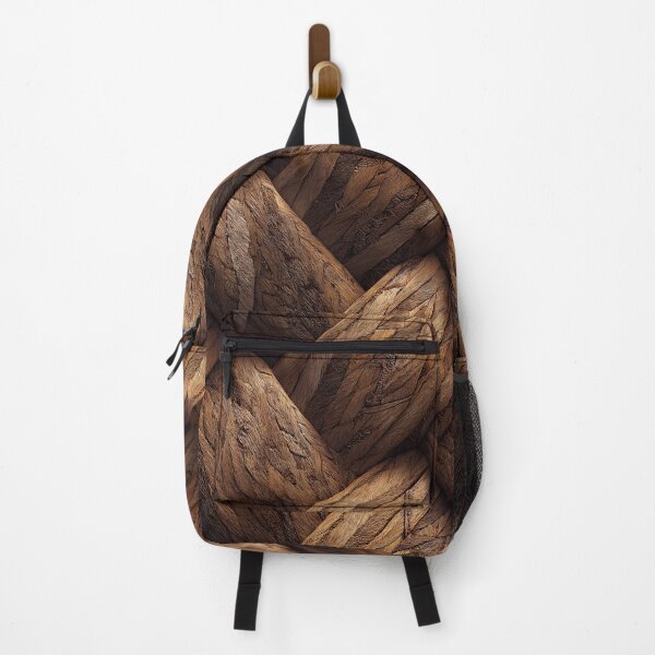 Item preview, Rustic Walnut Wood Grain Braided Weave Art designed and sold by Piotrek0001.