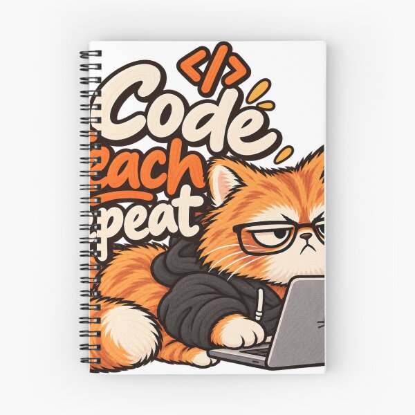 Item preview, Funny Computer Science Teacher Cat – Coding Programmer designed and sold by The Silly Grumpy Society.