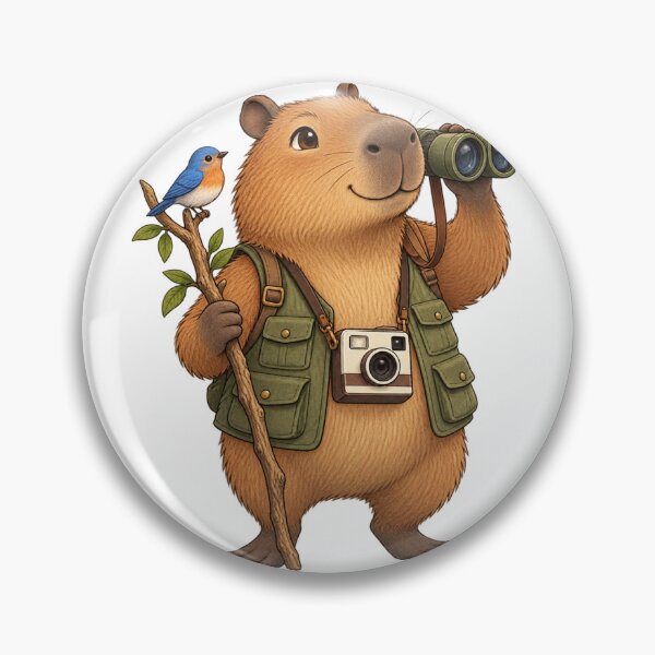 Item preview, Nature Photographer Capybara designed and sold by CozyMigo.