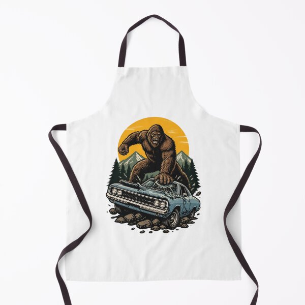 Item preview, Lizard Man Car Attack Illustration with Mythical Creature and Urban Scene ⭐⭐⭐⭐⭐ designed and sold by Cabowman.