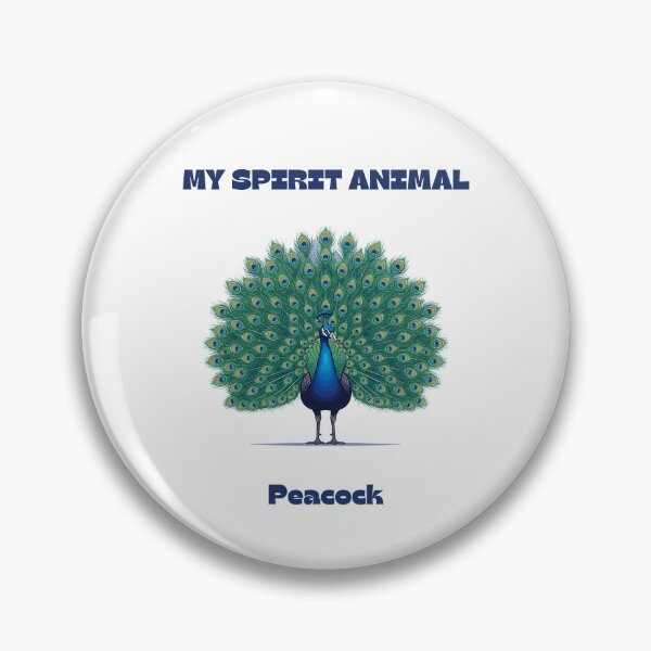 Item preview, My Spirit Animal - Peacock designed and sold by LoveWhatYouDo.