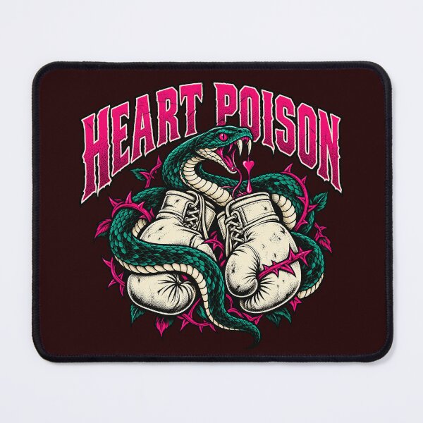 Item preview, Heart Poison Snake Boxing Gloves designed and sold by -DEEWOLF-.