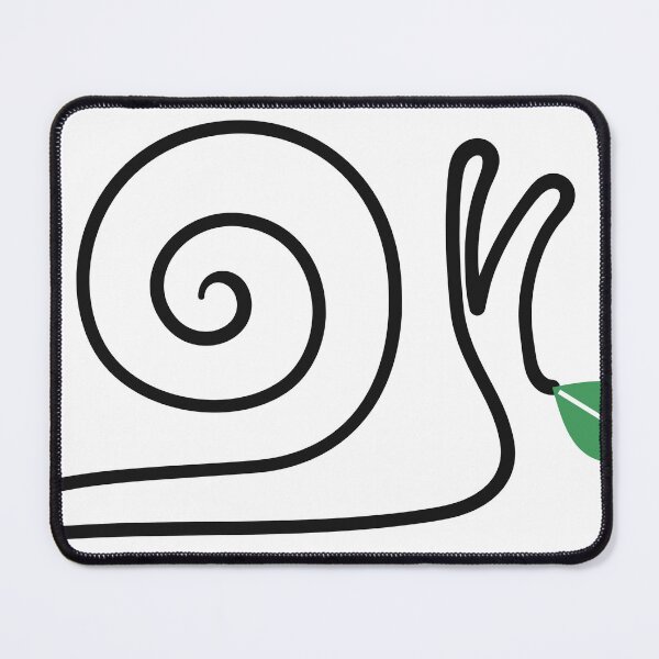 Item preview, Minimalist Pear One Line Art with Green Leaf designed and sold by MirrorsFineArt.