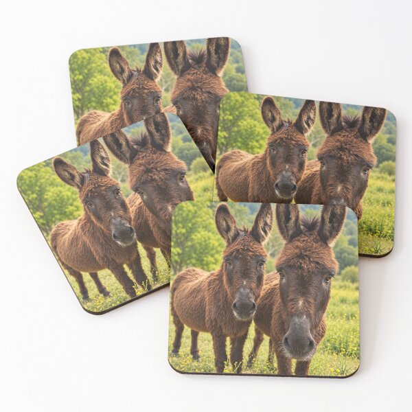 Item preview, Ears — Two Curious Donkeys designed and sold by Kimberly Palmer.