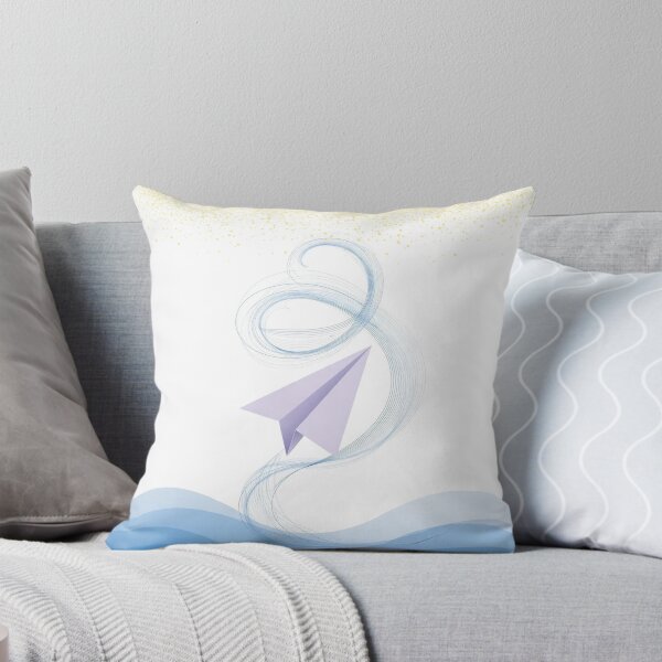 Item preview, Blue Gradient Paper Plane Drift designed and sold by LuxAir.