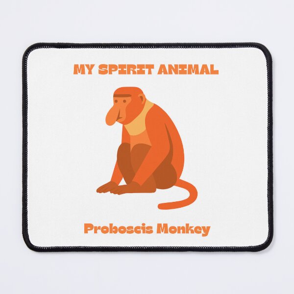 Item preview, My Spirit Animal - Proboscis Monkey designed and sold by lovewhatyoudo.