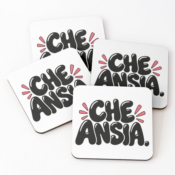 Item preview, Che Ansia Funny Italian Quote designed and sold by MetaModel Editions.