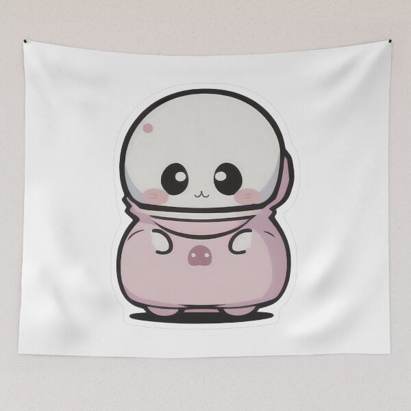 Item preview, Pink Cartoon Astronaut designed and sold by For-Cat Studio.