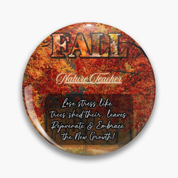 Item preview, Fall Nature Teacher Cozy Autumn Quote Notebook & Art Print designed and sold by glassmelon.com.