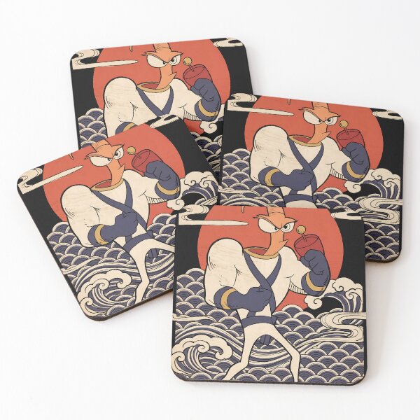 Item preview, Earthworm Jim Earthworm Jim Ukiyo-e Gaming Graphic Tee designed and sold by Senpaiwaves.