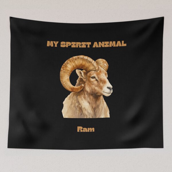 Item preview, My Spirit Animal - Ram designed and sold by LoveWhatYouDo.