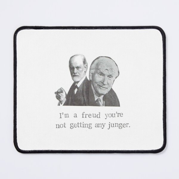 Item preview, Freud Jung Psychology Funny Aging Quote Design designed and sold by Maraerde.