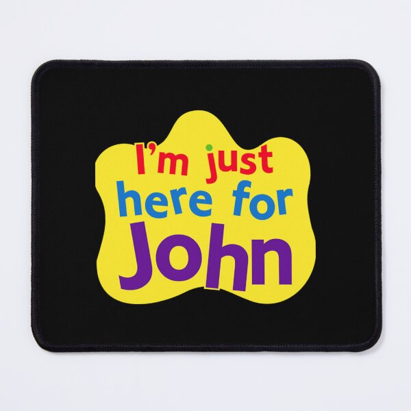 Item preview, The Wiggles John Fan Colorful Typography Design designed and sold by Maraerde.