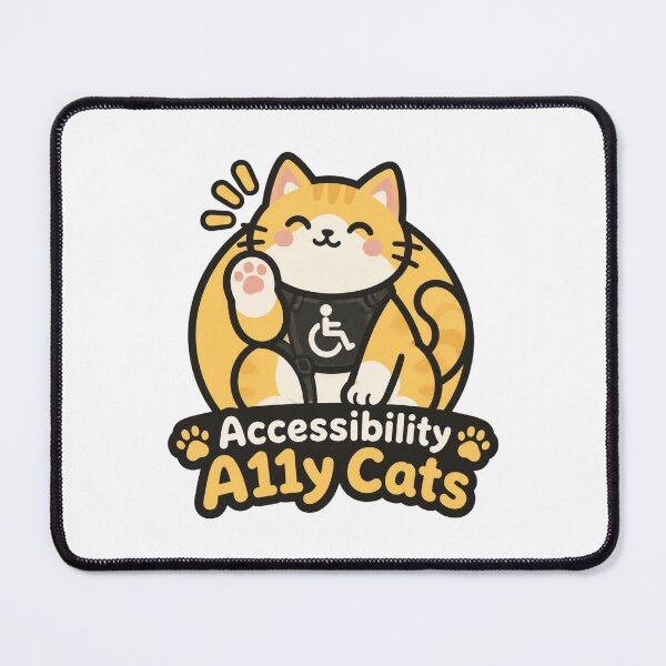 Item preview, Accessibility and Cats Cute Design for Inclusivity and Pet Lovers LIMITED EDITION designed and sold by AnishaKhemka.