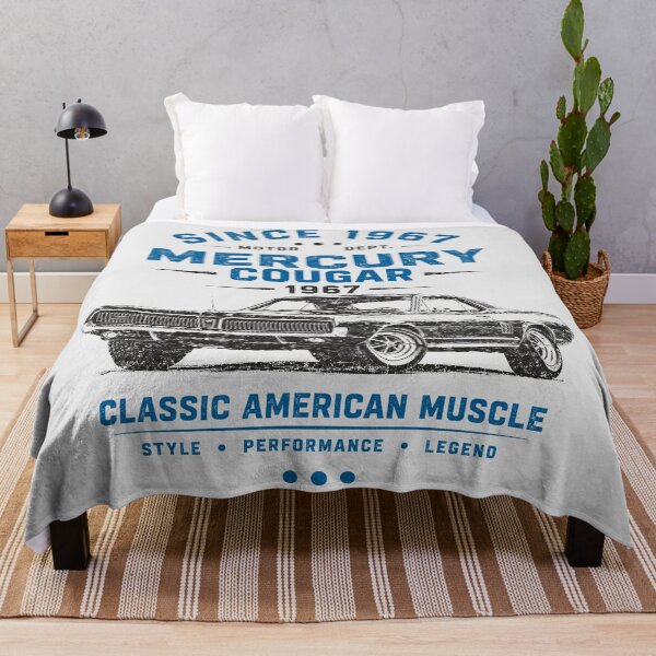 Item preview, 1967 Mercury Cougar GT Classic Muscle Car Vintage Retro Design designed and sold by EdGraphy.