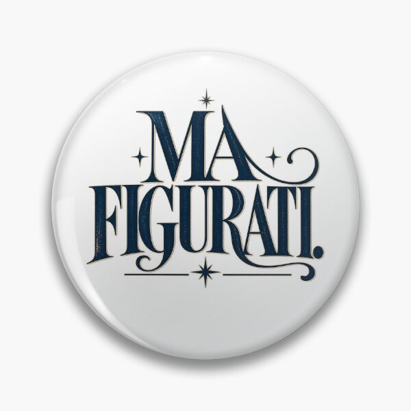 Item preview, Ma Figurati Italian Vintage Typography designed and sold by MetaModel Editions.