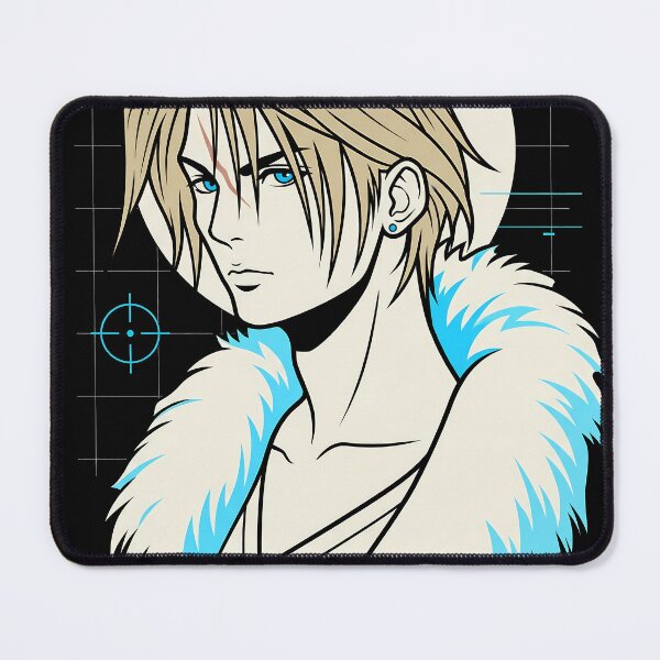 Item preview, Squall Leonhart Final Fantasy VIII Techwear Gamer Graphic Tee designed and sold by Senpaiwaves.