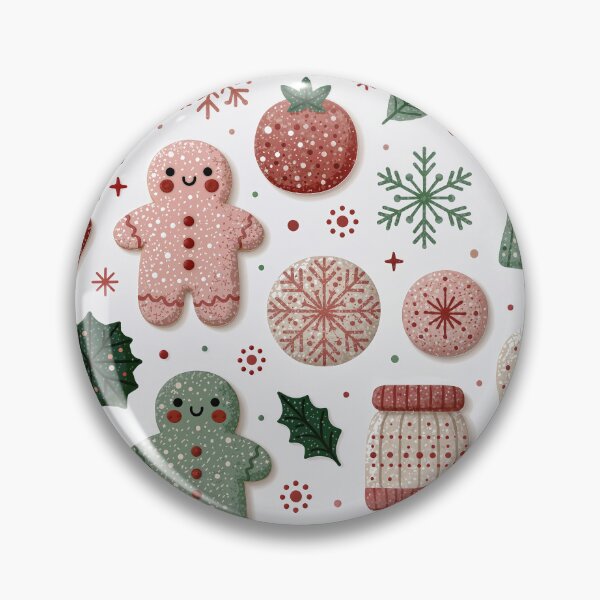 Item preview, Cute Christmas Cookie Pattern Holiday Design designed and sold by colorful-white.