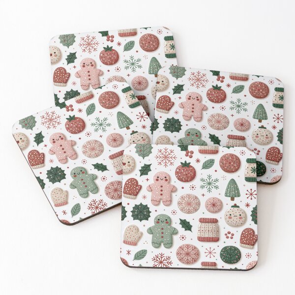 Item preview, Cute Christmas Cookie Pattern Holiday Design designed and sold by colorful-white.