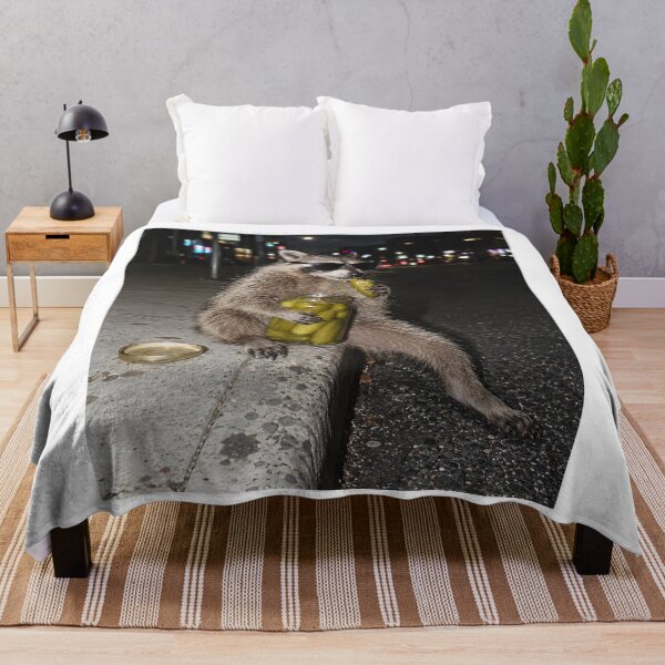 Item preview, Raccoon Eating Pickles Funny Animal Meme Essential T-Shirt designed and sold by gentpete.
