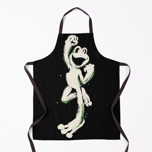 Item preview, The Frog Crossing Frogger Sumi-e Anime Gaming Streetwear Tee designed and sold by Senpaiwaves.