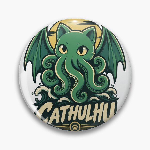 Item preview, Cathulhu - Mysterious Cat Cthulhu Mythos Inspired Creature Design LIMITED EDITION designed and sold by AnishaKhemka.