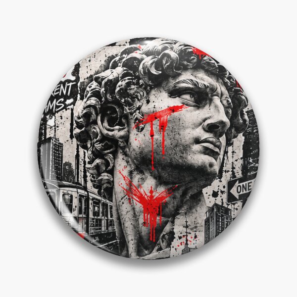 Item preview, Nova Urban – Classical Statue Meets Street Art designed and sold by BAAKSHOP.