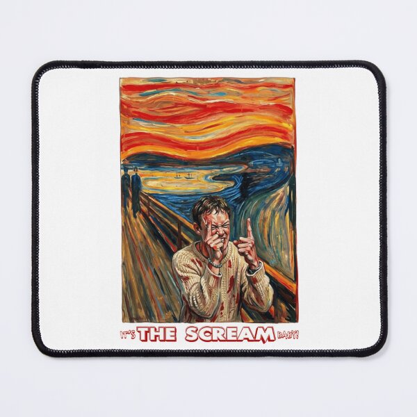 Item preview, Edvard Munch The Scream Funny Parody Design designed and sold by Maraerde.