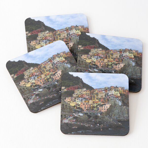 Item preview, Cinque Terre Manarola Coastal Village View from the Sea, Italy designed and sold by ernestynart.