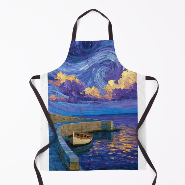 Item preview, Sailboat in the Harbor at Dusk designed and sold by codex401.