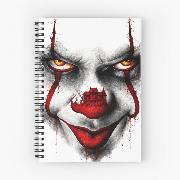 Item preview, Pennywise Horror Clown and Haunted House Face designed and sold by TSHIRTprject.