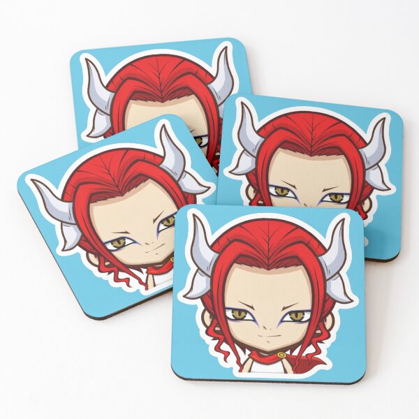 Item preview, Lily - Devilmation #0004 | Fiery Red-Haired Chibi Demon Sticker designed and sold by Devilmation.