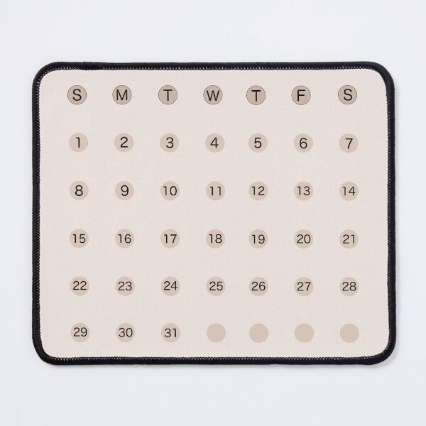 Item preview, Bullet Journal Calendar designed and sold by Skayana.