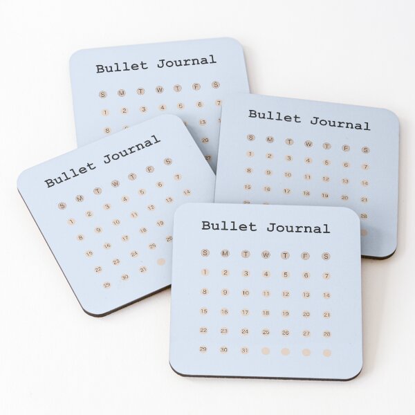 Item preview, Bullet Journal Calendar designed and sold by Skayana.