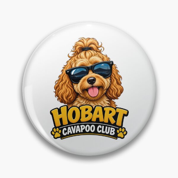 Item preview, Hobart Cavapoo Club – Cute Cavapoo Dog Design for Hobart Dog Owners designed and sold by LazyOwlStore.