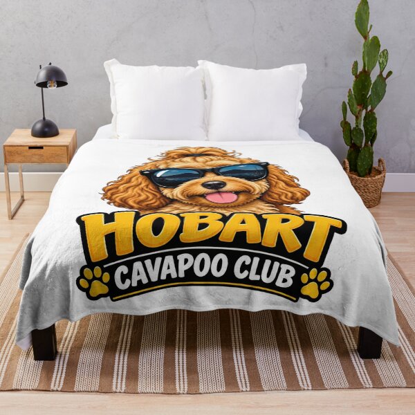 Item preview, Hobart Cavapoo Club – Cute Cavapoo Dog Design for Hobart Dog Owners designed and sold by LazyOwlStore.