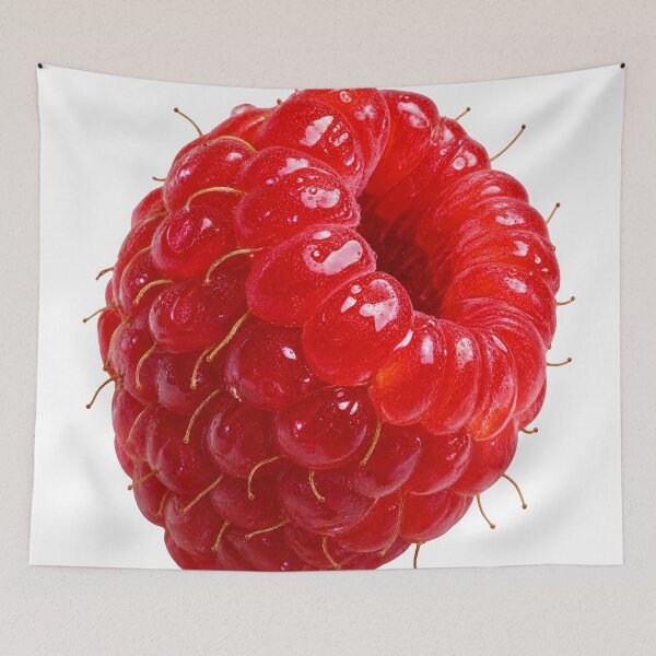 Item preview, Ultra Realistic Juicy Raspberry Fruit Photography designed and sold by BloomOfDesign.