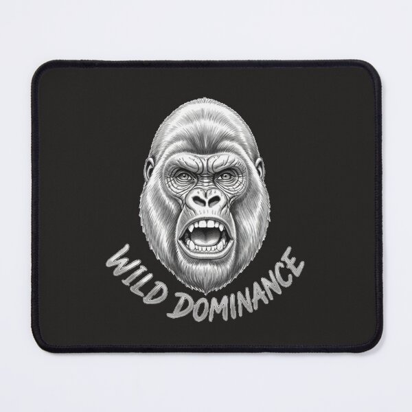 Item preview, GORILLA: WILD DOMINANCE Silver designed and sold by The best online style shop.