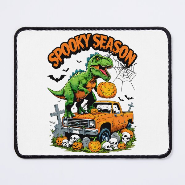 Item preview, Spooky Season Dinosaur Truck designed and sold by Structure-Blue.