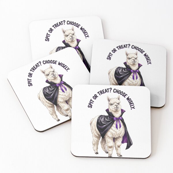 Item preview, Spit Or Treat Alpaca designed and sold by Tiffany Roy.