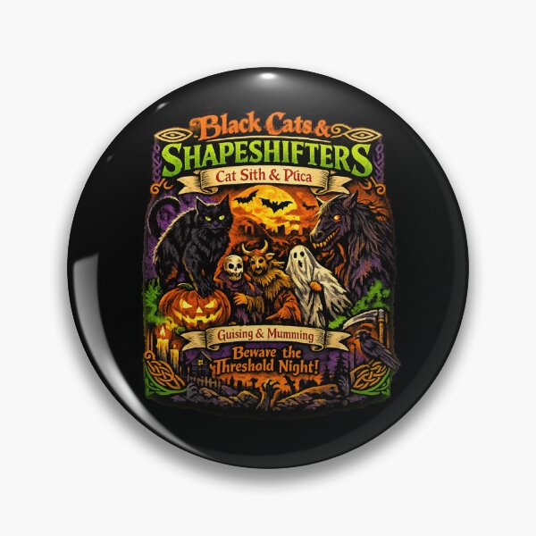 Item preview, Black Cats & Shapeshifters designed and sold by ritusdesigns.