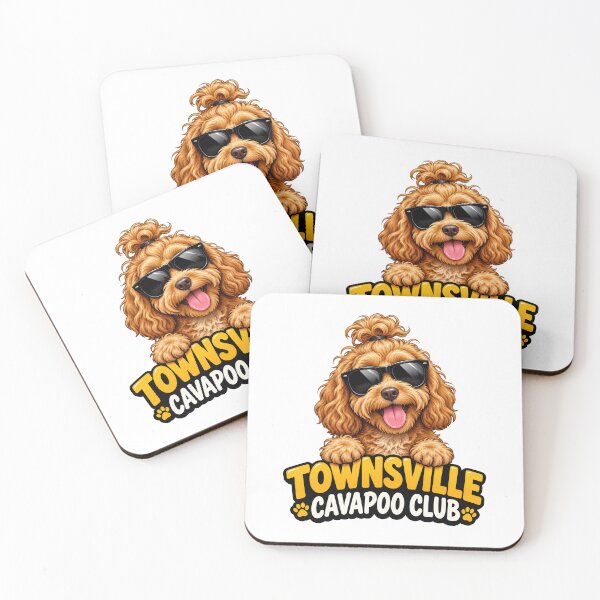 Item preview, Townsville Cavapoo Club – Cute Cavapoo Dog Design for Townsville Dog Owners designed and sold by LazyOwlStore.