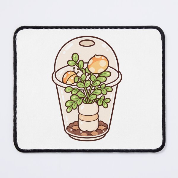 Item preview, Cute Ladybug on a Branch in a Glass Terrarium designed and sold by mumeaw.
