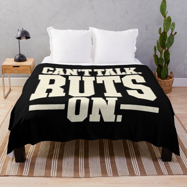 Item preview, Can't Talk Ruts On Funny Deer Hunting Season Antler Design T-Shirt designed and sold by Trendably.
