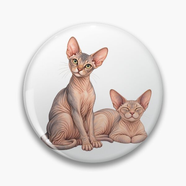 Item preview, Sphynx Cat Portrait – Quirky, Affectionate & Unforgettable designed and sold by Greenview-Gifts.