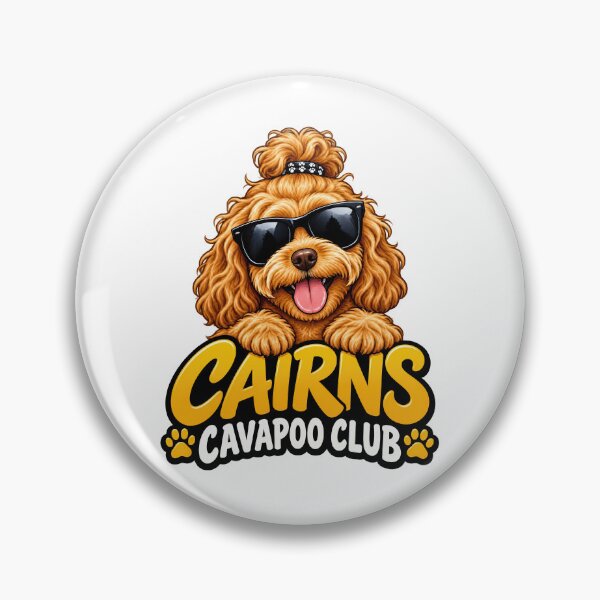 Item preview, Cairns Cavapoo Club – Cute Cavapoo Dog Design for Cairns Dog Owners designed and sold by LazyOwlStore.