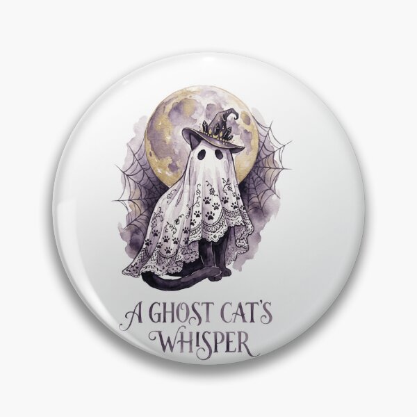 Item preview, Ghost Cat Whisper designed and sold by Tiffany Roy.
