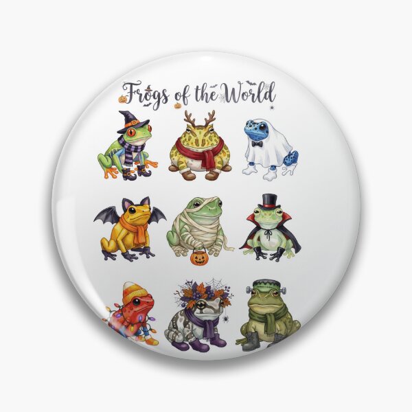 Item preview, Frogs Of The World designed and sold by Tiffany Roy.