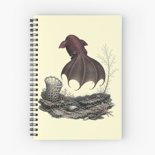 Item preview, Vampire Squid Deep Sea Naturalist Study designed and sold by BloomStudio1.